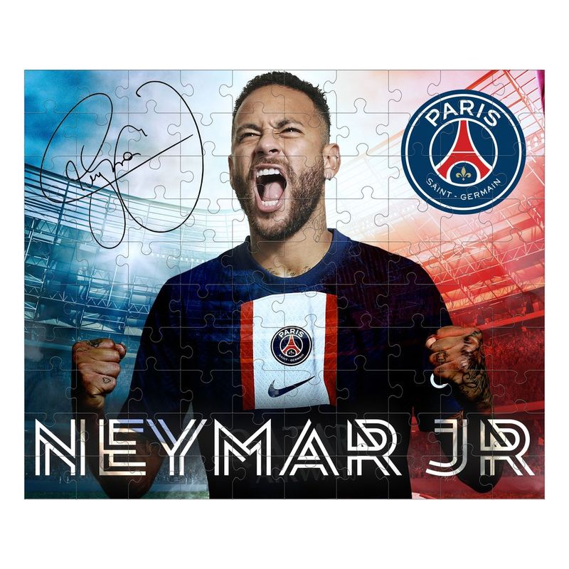 Quebra-Cabe a Colecion vel PSG Neymar 100 Pe as - Mimo 1