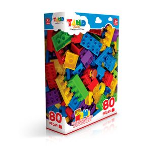 Blocos de Montar Tand Kids 80 Peças - Toyster