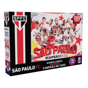 Quebra-Cabeça Time São Paulo 200 Peças - Mimo