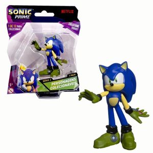 Sonic Prime Boneco Colecionável Sonic - Candide