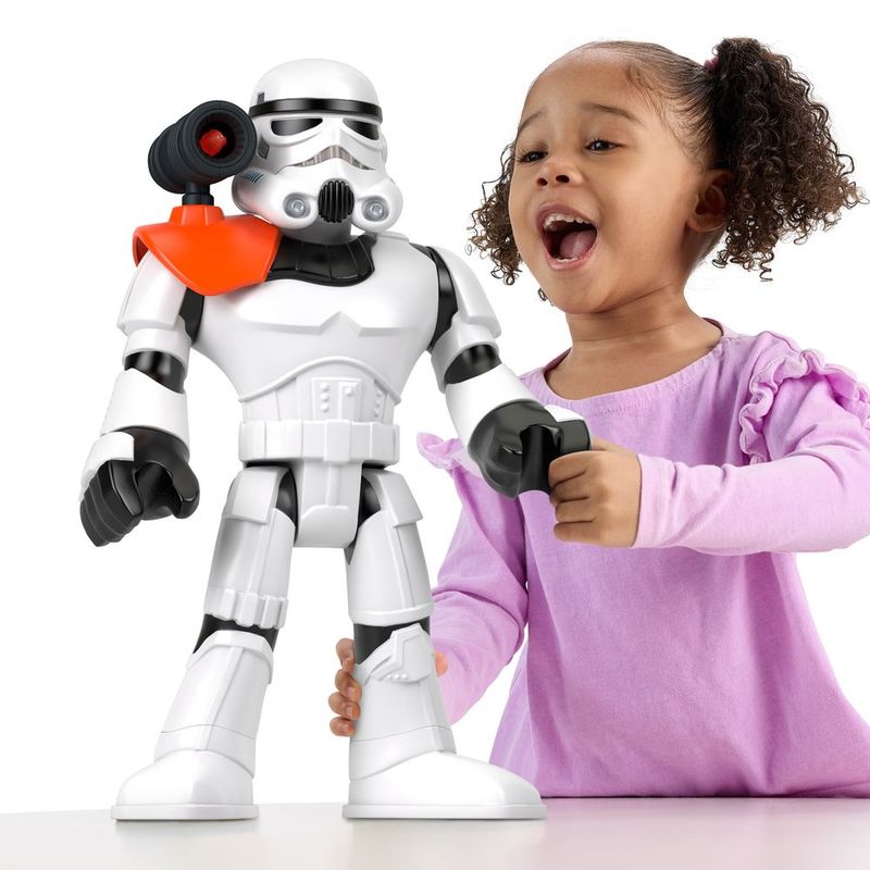 Imaginext Star Wars Figura de A  o Stormtrooper XXL - Mattel 2
