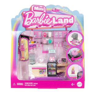 Barbie Conjunto Mini BarbieLand Cafeteria - Mattel