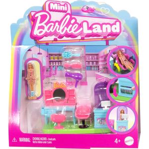 Barbie Conjunto Mini Barbieland Salão Cabeleireiro - Mattel