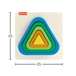 Fisher-Price Mini Quebra-Cabe a Arco- ris Tri ngulo - Mattel 3