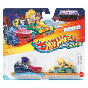 Hot Wheels Racerverse Veículo He-Man e Skeletor - Mattel