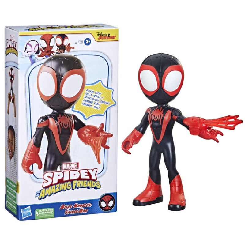 Spidey Amazing Friends Supersized Miles Morales - Hasbro 0