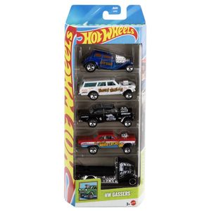 Hot Wheels Pacote 5 Veículos HW Gassers - Mattel