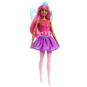 Barbie Fadas Mágicas com Cabelo Rosa - Mattel
