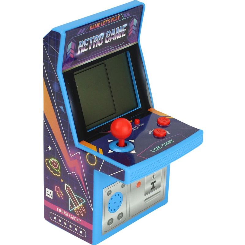 Jogo Mini Fliperama Retro Port til Azul - BBR Toys 1