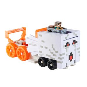 Hot Wheels Lançador RacerVerse Minecraft Steve - Mattel