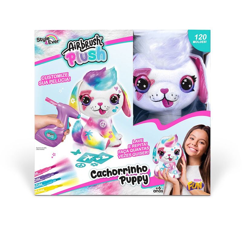Fun Pel cia Cachorrinho Puppy Airbrush - Fun Divirta-se 4