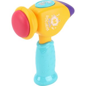 Martelinho Musical Amarelo - BBR Toys