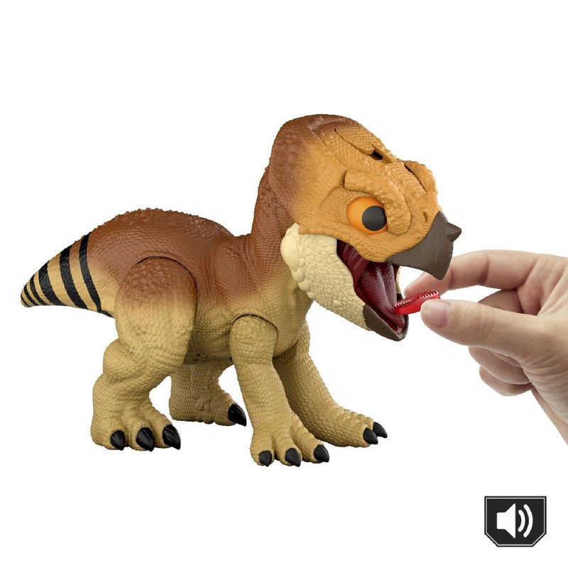 Jurassic World Dinossauro Rebirth Aquilops Dolores - Mattel 1