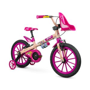 Bicicleta Aro 16 Barbie - Nathor