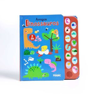 Livro Ouvindo os Animais Amigos Dinossauros - Ciranda Cultural