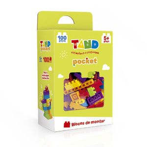 Blocos de Montar Tand Pocket 100 Peças - Toyster
