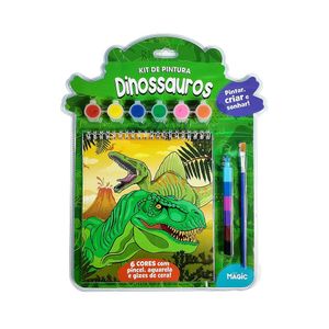 Kit de Pintura Dinossauros 4 Peças - Ciranda Cultural