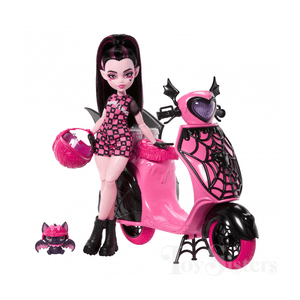 Monster High Draculaura Com Scooter - Mattel