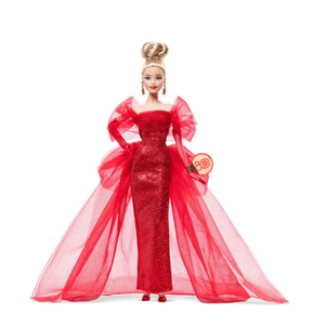Barbie Loira Coleção Aniversário 80 Anos - Mattel