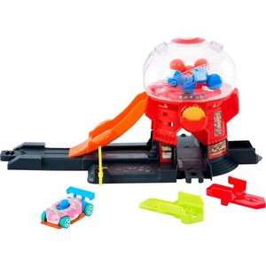 Hot Wheels City Pista Loja De Doces - Mattel