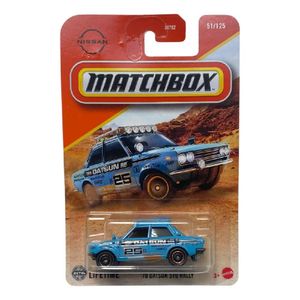Matchbox Carro Básico 70 Datsun 510 Rally - Mattel