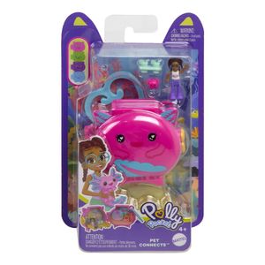 Polly Pocket Estojo Mini Mundo Axolote - Mattel