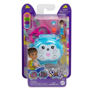 Polly Pocket Estojo Mini Mundo Ouriço - Mattel