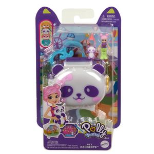 Polly Pocket Estojo Mini Mundo Panda - Mattel