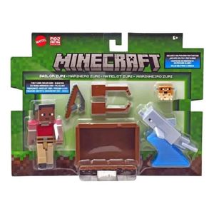 Minecraft Vanilla Marinheiro Zuri - Mattel
