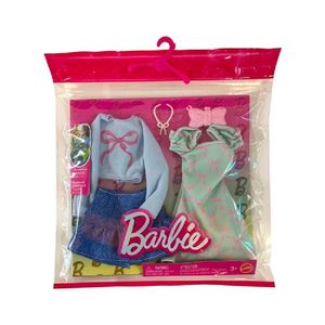 Barbie Acessórios para Boneca 2 Looks Laços - Mattel