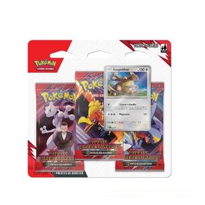 Pokémon Blister Triplo EV10 Rivais Kangaskhan - Copag