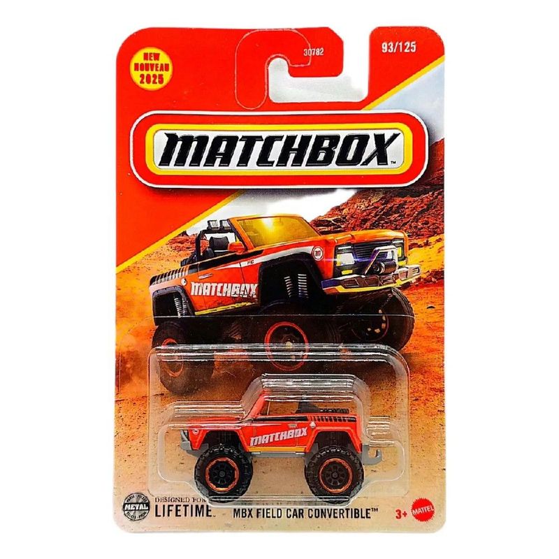 Matchbox Carro B sico MBX Field Car convers vel - Mattel 0