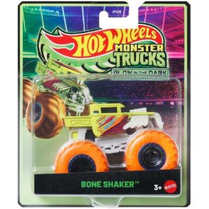 Hot Wheels Monster Trucks Brilha Bone Shaker - Mattel