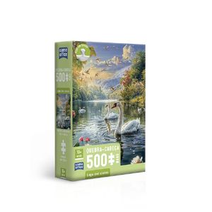 Quebra-Cabeça 500 Peças Nano Lago dos Cisnes - Toyster