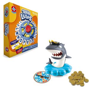 Kit Jogo Trava Letras e Tubarão Pirata - Estrela