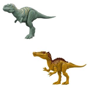 Kit Jurassic World Dinossauro Majungasaurus e Suchomimus - Mattel