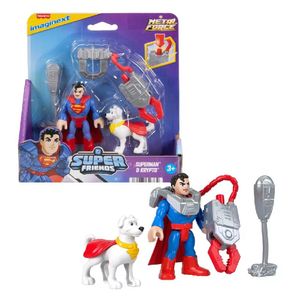 Imaginext DC Super Friends Metal Force Superman - Mattel