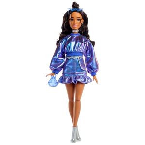 Barbie Deluxe Conjunto Azul Metálico - Mattel