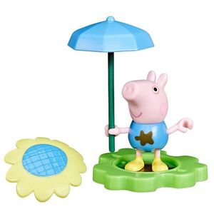 Peppa Pig Figura George na Poça de Lama - Hasbro