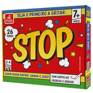 Jogo Stop - Brincadeira de Criança