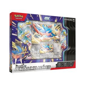 Pokémon Box Lendas Implacáveis Zacian - Copag