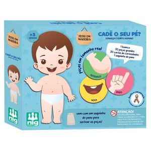 Jogo Cadê o Seu Pé? Nig