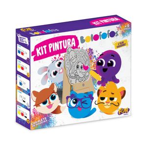 Kit de Pintura Bolofofos - Fun Divirta-se