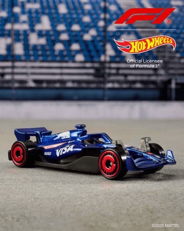 Hot Wheels Pacote 5 Carros F1 - Mattel