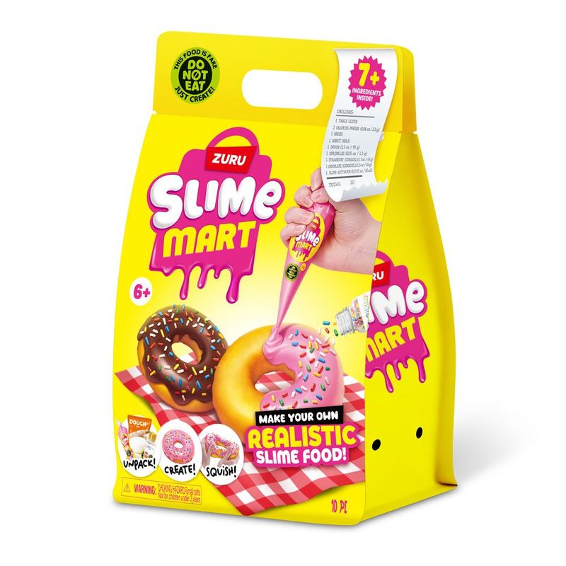 Slime Mart Pequeno Donut Kit Slime Surpresa - Fun Divirta-se 2