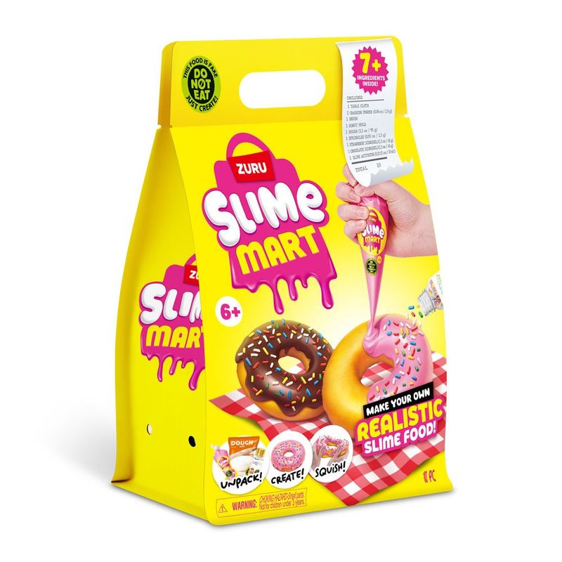 Slime Mart Pequeno Donut Kit Slime Surpresa - Fun Divirta-se 3