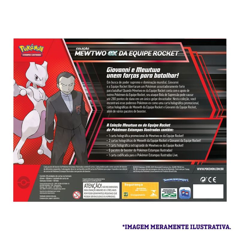 Pok mon TCG Box Giovanni s Mewtwo - Copag 2