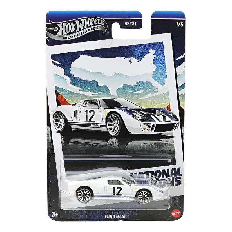Hot Wheels Carro Vintage Ford GT40 - Mattel 0