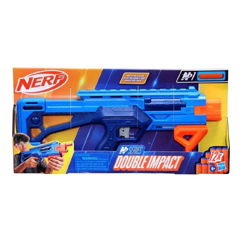 Lan a Dardos Nerf N Series Double Impact - Hasbro 1