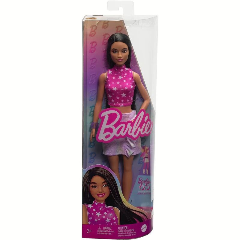 Barbie 65 Anos Blusa de Estrelas - Mattel 2